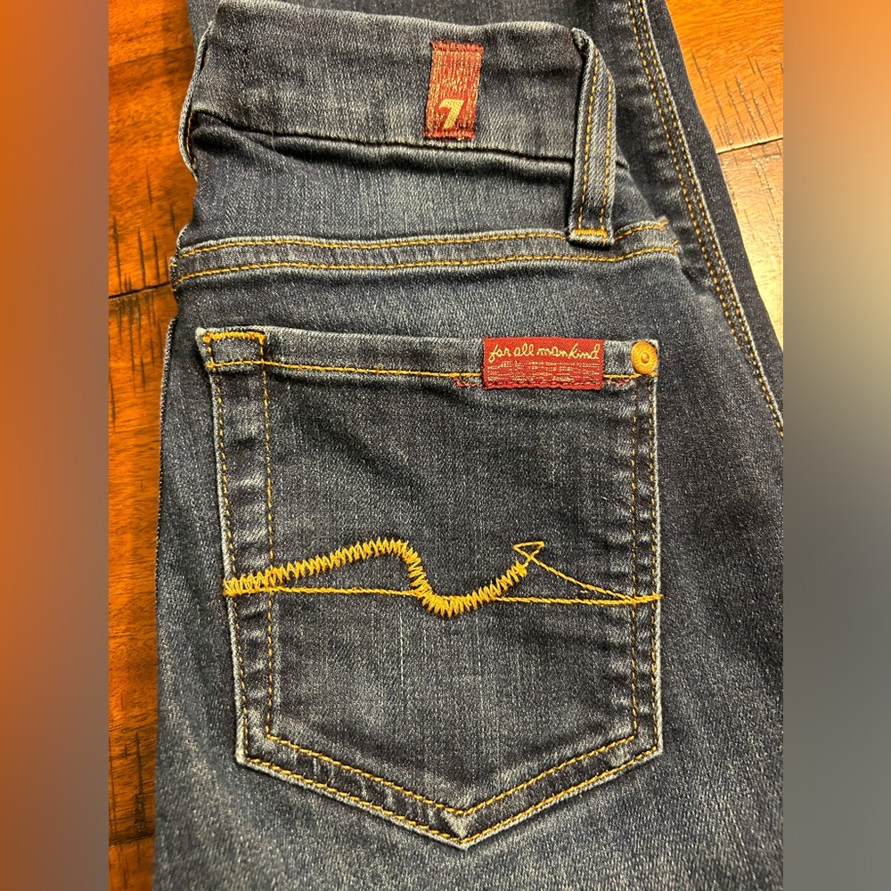 7 for all man kind jeans size 23